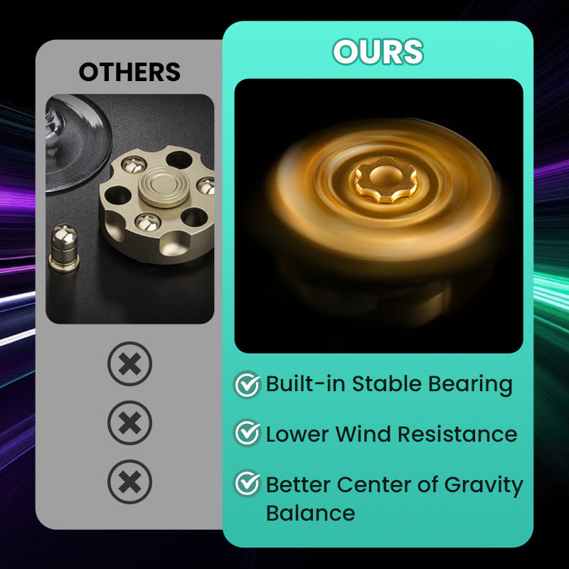 Stress Relief Fidget Finger Spinner Toy