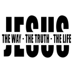 Christian Vinyl Car Sticker — 'The Way, The Truth, The Life'