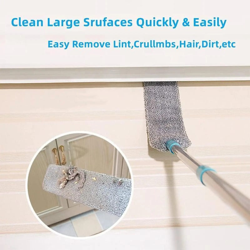 Extendable Flexible Gap Duster — Microfiber Cleaner