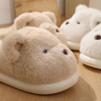 Women’s Teddy Bear Plush Slippers — Cozy Fuzzy House Shoes, Warm Winter Slip-Ons, Cute Fluffy Indoor Footwear, Bedroom Slippers - View 2