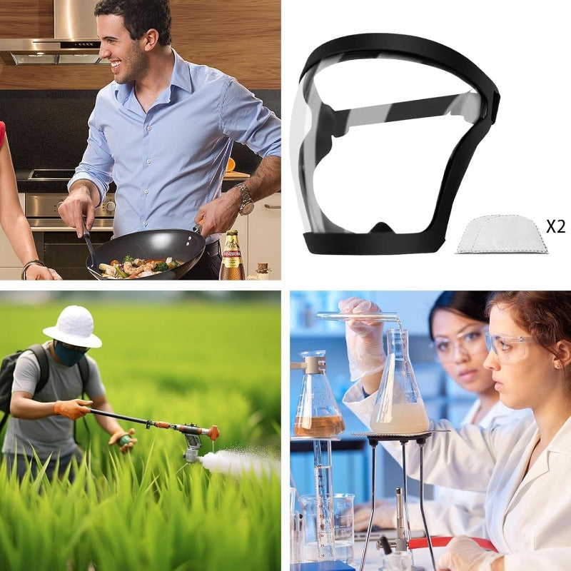 Anti-Fog Full Face Shield — Protective Visor