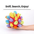PupWhiz Snuffle Ball — Dog Puzzle Toy, Treat Dispenser, Enrichment Feeder, Mental Stimulation, Slow Feeding - View 6