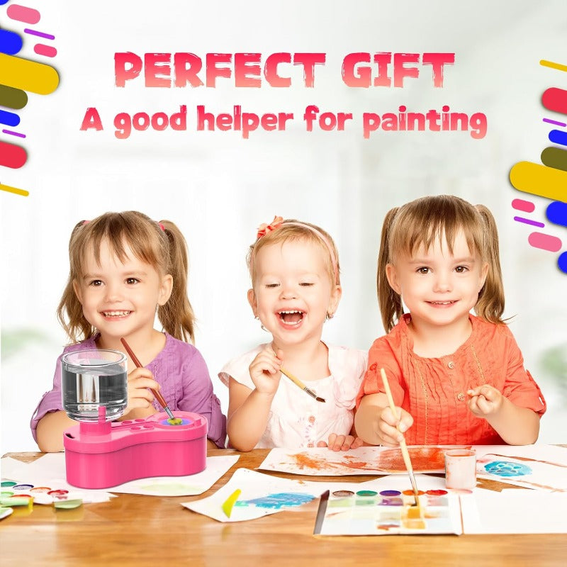 One-Touch Paint Brush Rinser — Cleaner Cup