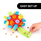 PupWhiz Snuffle Ball — Dog Puzzle Toy, Treat Dispenser, Enrichment Feeder, Mental Stimulation, Slow Feeding - View 5