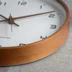 Modern Wooden Wall Clock — Silent Non-Ticking Wall Clock Minimalist Home Decor Living Room Bedroom Clock Battery Operate - View 5