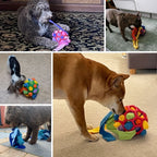 PupWhiz Snuffle Ball — Dog Puzzle Toy, Treat Dispenser, Enrichment Feeder, Mental Stimulation, Slow Feeding - View 2