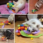 PupWhiz Snuffle Ball — Dog Puzzle Toy, Treat Dispenser, Enrichment Feeder, Mental Stimulation, Slow Feeding - View 3