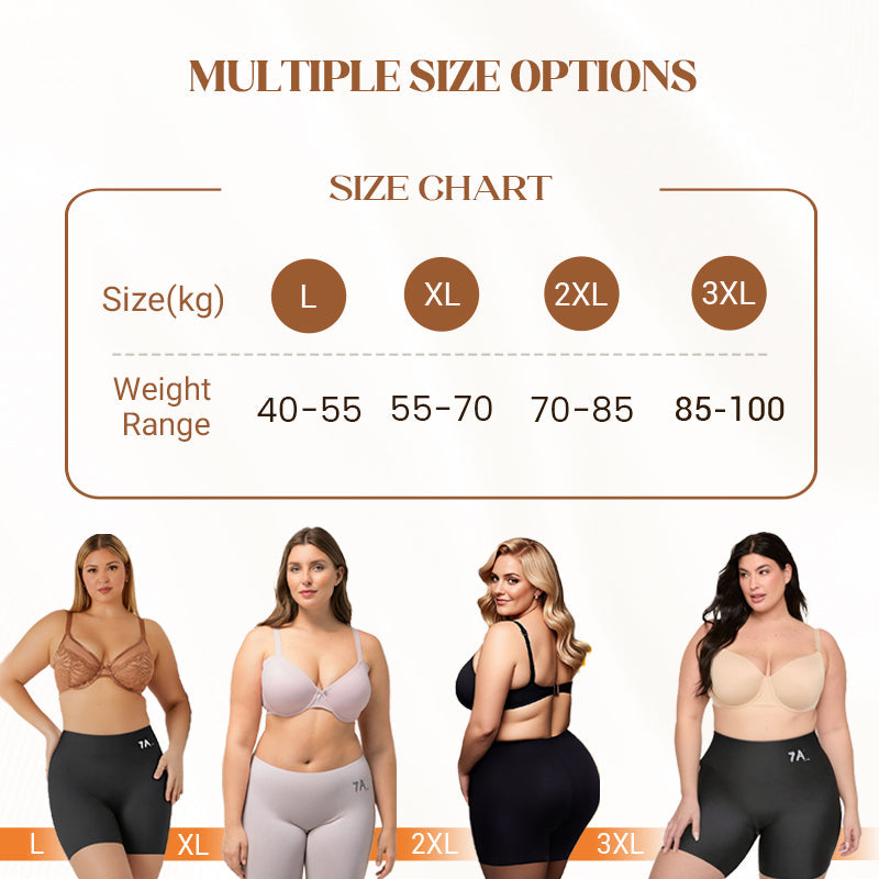 Women's High-Waisted Ice Silk Tummy-Control Underwear