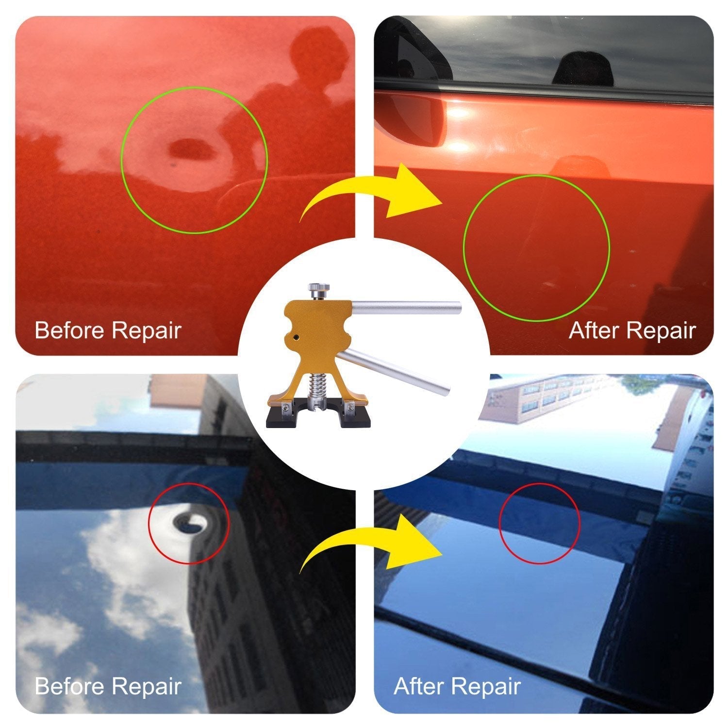 Paintless Dent Repair Tools - Auto Body Kit