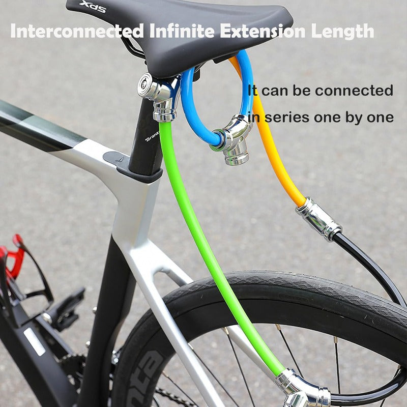 Chainable Anti-Theft Cable Lock — Bike & Gear