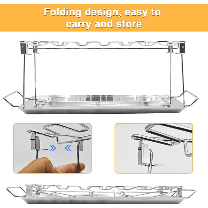 Stainless Steel Drumstick Rack — Holder Stand