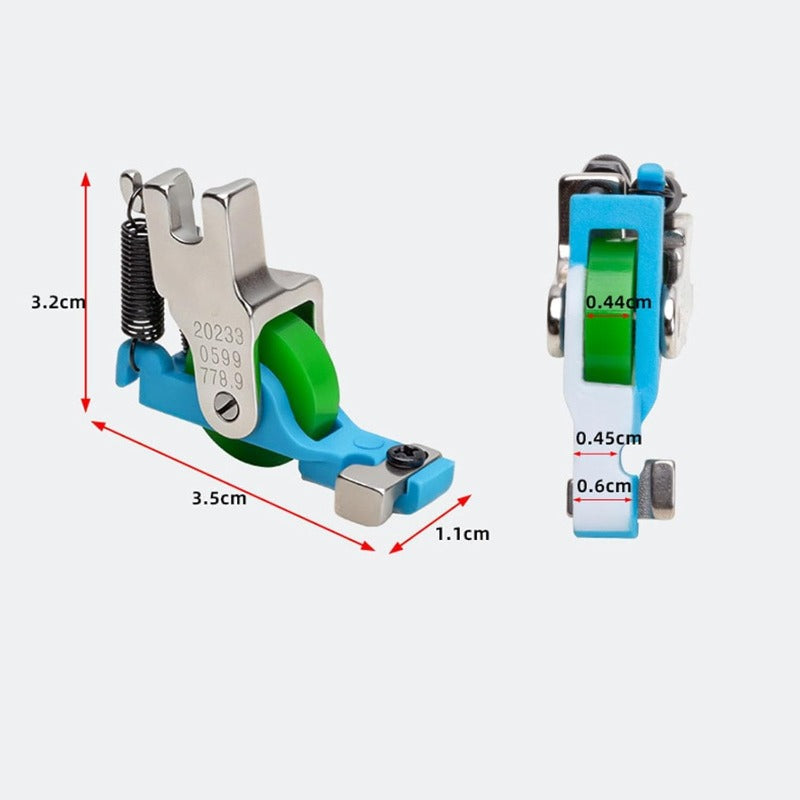 Smooth Glide Roller Foot — Sewing Machine Presser Foot