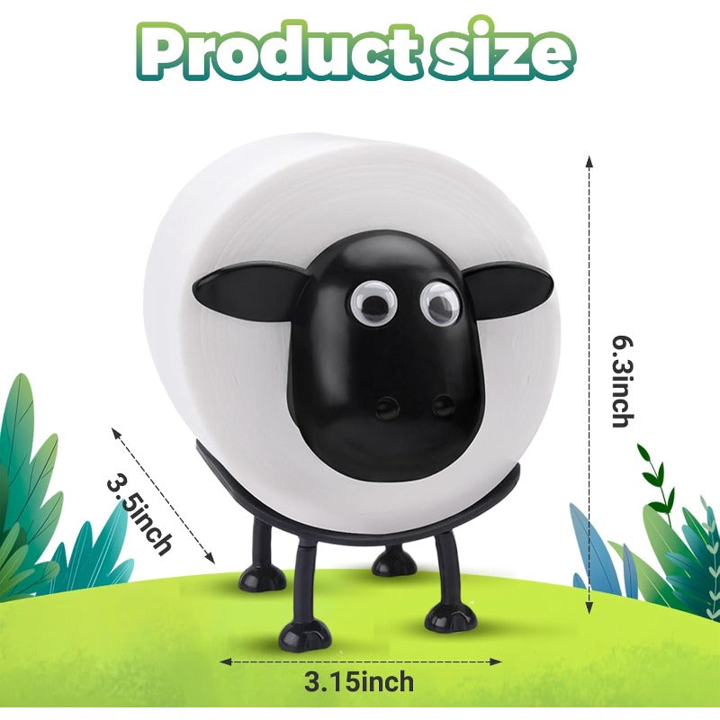 Playful Sheep Toilet Organizer — Decorative Bathroom