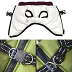 Waterproof Dog Jacket Harness - 2-in-1 Design