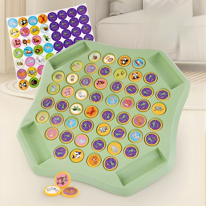 Kletshuts FlipBoard Educational Memory Game — Skill-Building Chess, Kids Brain Toy, Cognitive Development, Matching - View 3