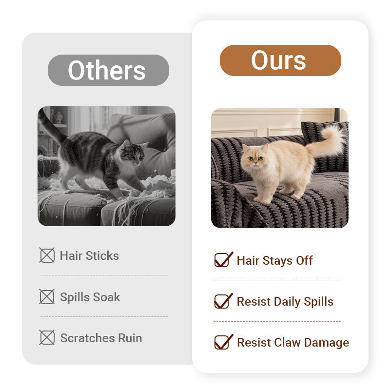 Stretch Sofa Cover — Washable Slipcover Furniture Protector