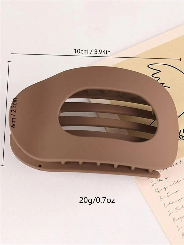 Solid Color Hair Clip — Minimalist Barrette