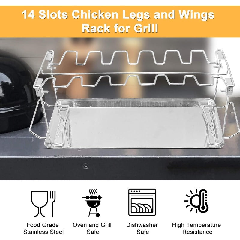 Stainless Steel Drumstick Rack — Holder Stand