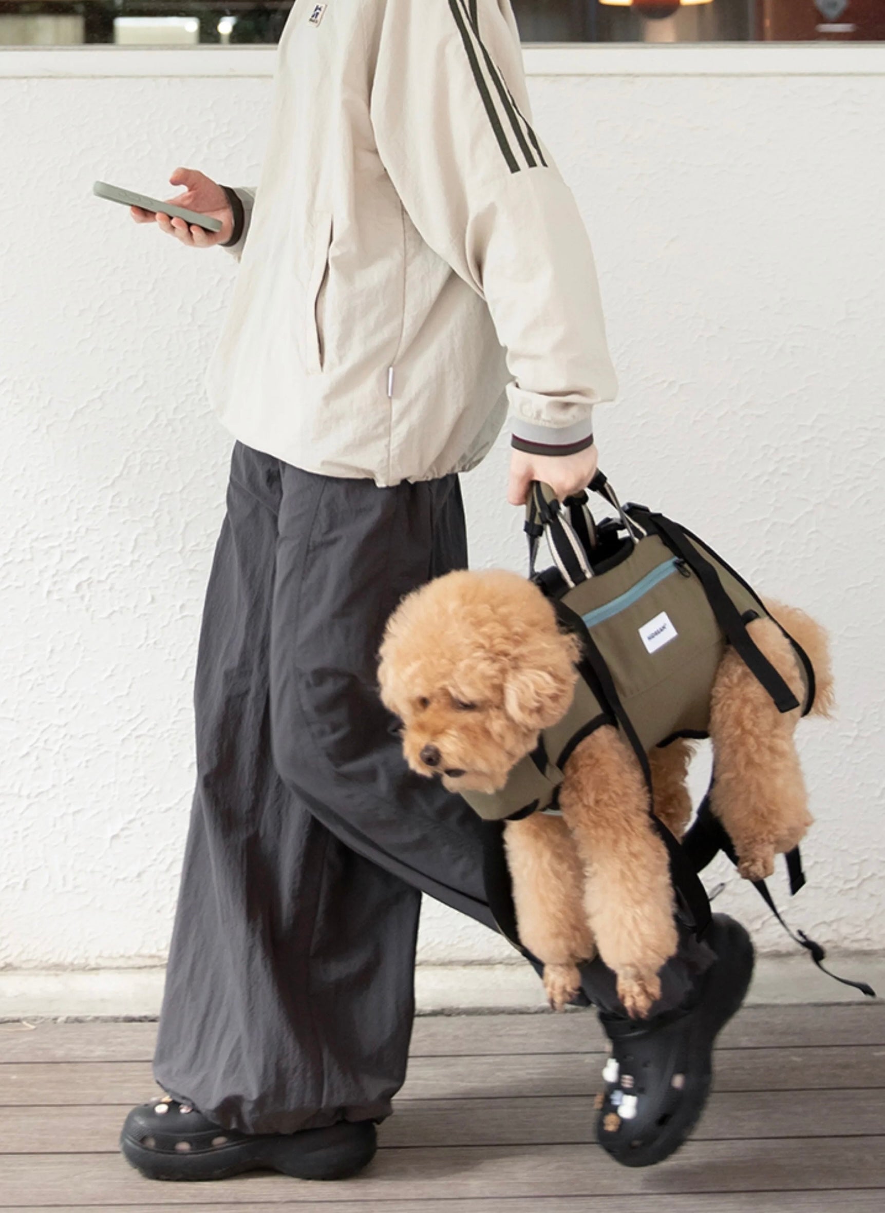 Double Shoulder Pet Carrier Backpack — Hands-Free Dog Cat Travel Bag, Breathable Airline Approved Carrier, Comfortable Backpack for Small Pets, Outdoor Adventure Tote - View 3