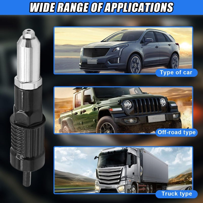 Drill Rivet Gun Adapter — Cordless Conversion