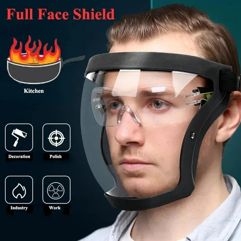 Anti-Fog Full Face Shield — Protective Visor