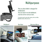 360° Rotation Dashboard Car Phone Holder — Universal