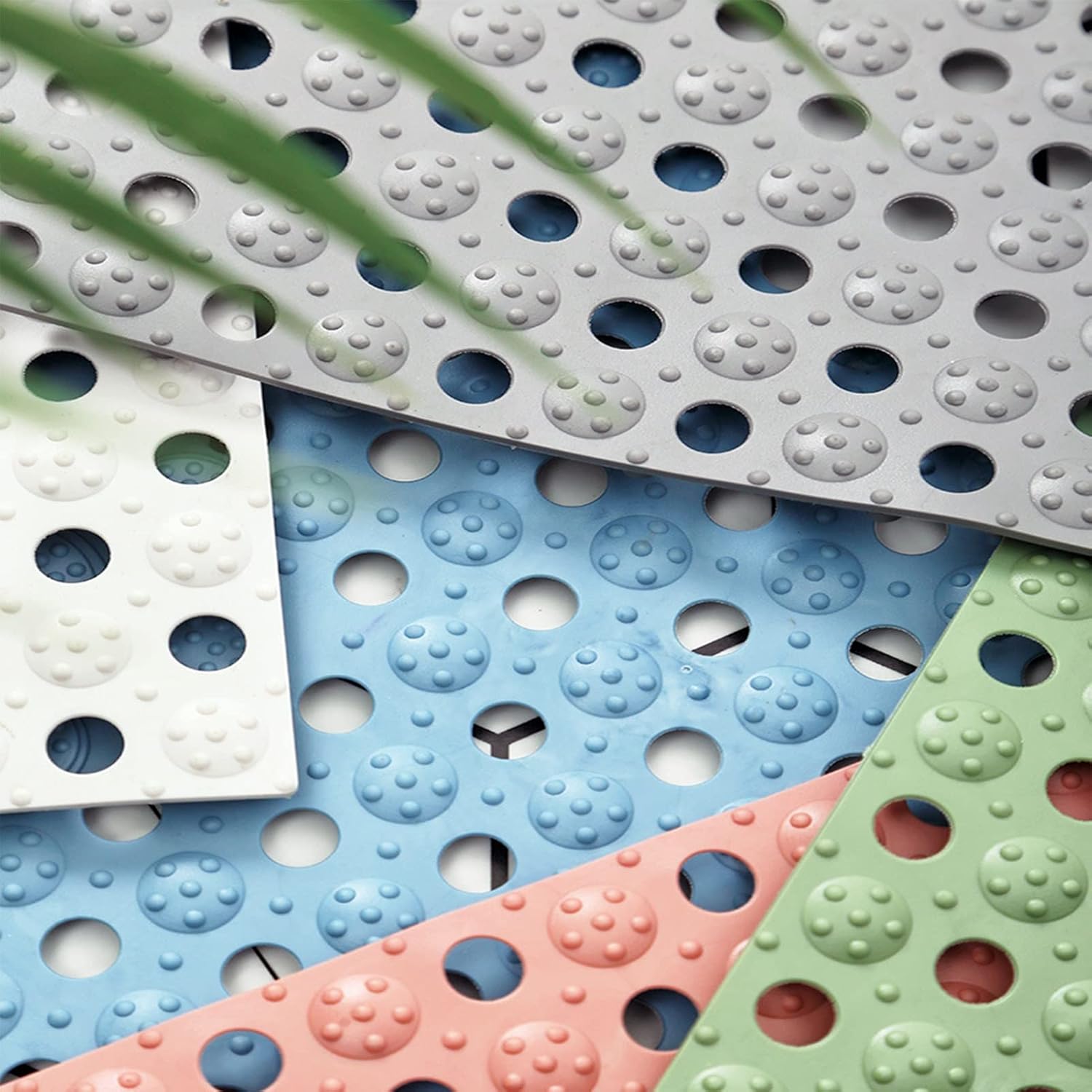 Interlocking Non Slip Shower Mat — Drainage Floor Tiles, Wet Room Flooring, Anti-Skid Bathroom Puzzle Mats - View 5