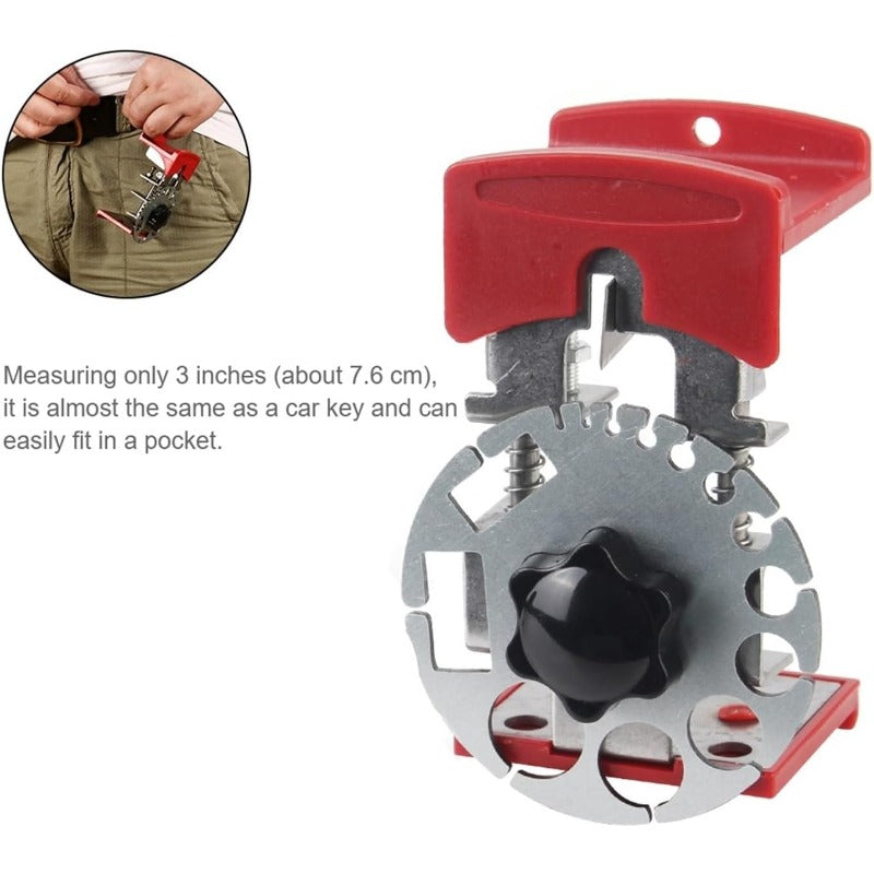 Adjustable Manual Wire Stripper — Multi-Gauge Cable Tool