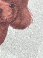 Custom Pet Portrait with Name — Personalized Dog Cat Art, Textured Canvas Painting, Memorial Gift for Pet Lovers, Unique Home Decor - View 4