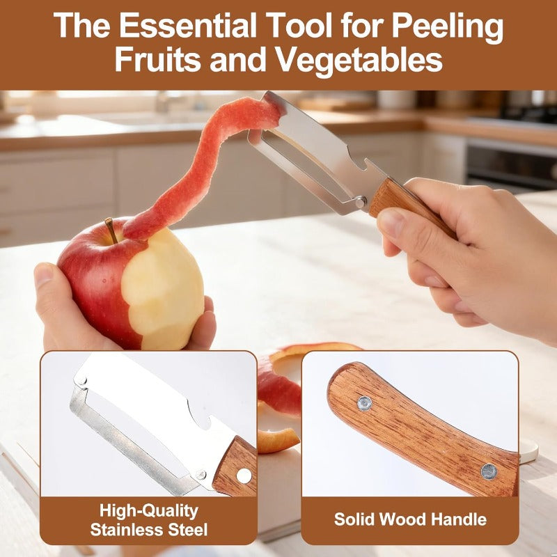 Stainless Steel Peeler — Kitchen Vegetable Peeler