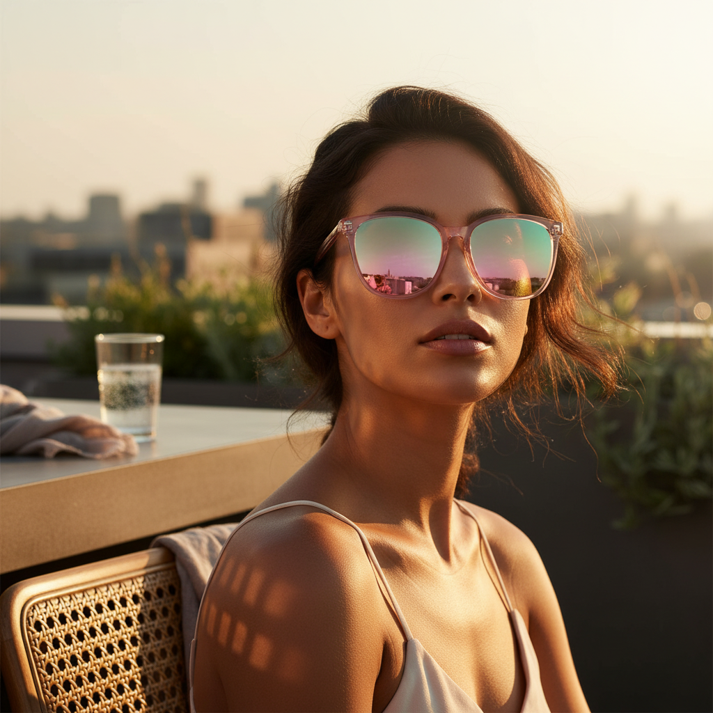 Oversized Polarized Fashion Sunglasses