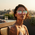 Oversized Polarized Fashion Sunglasses