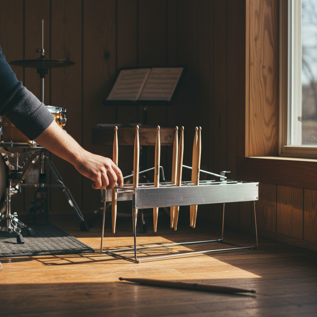 Stainless Steel Drumstick Rack