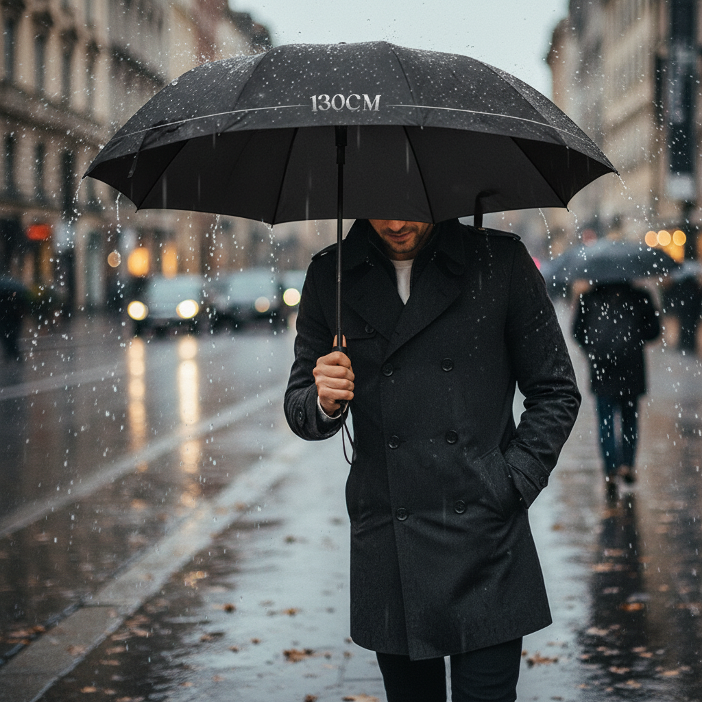 📢  HOT SALE 50% OFF ☔12-Rib Large Foldable Windproof Umbrella
