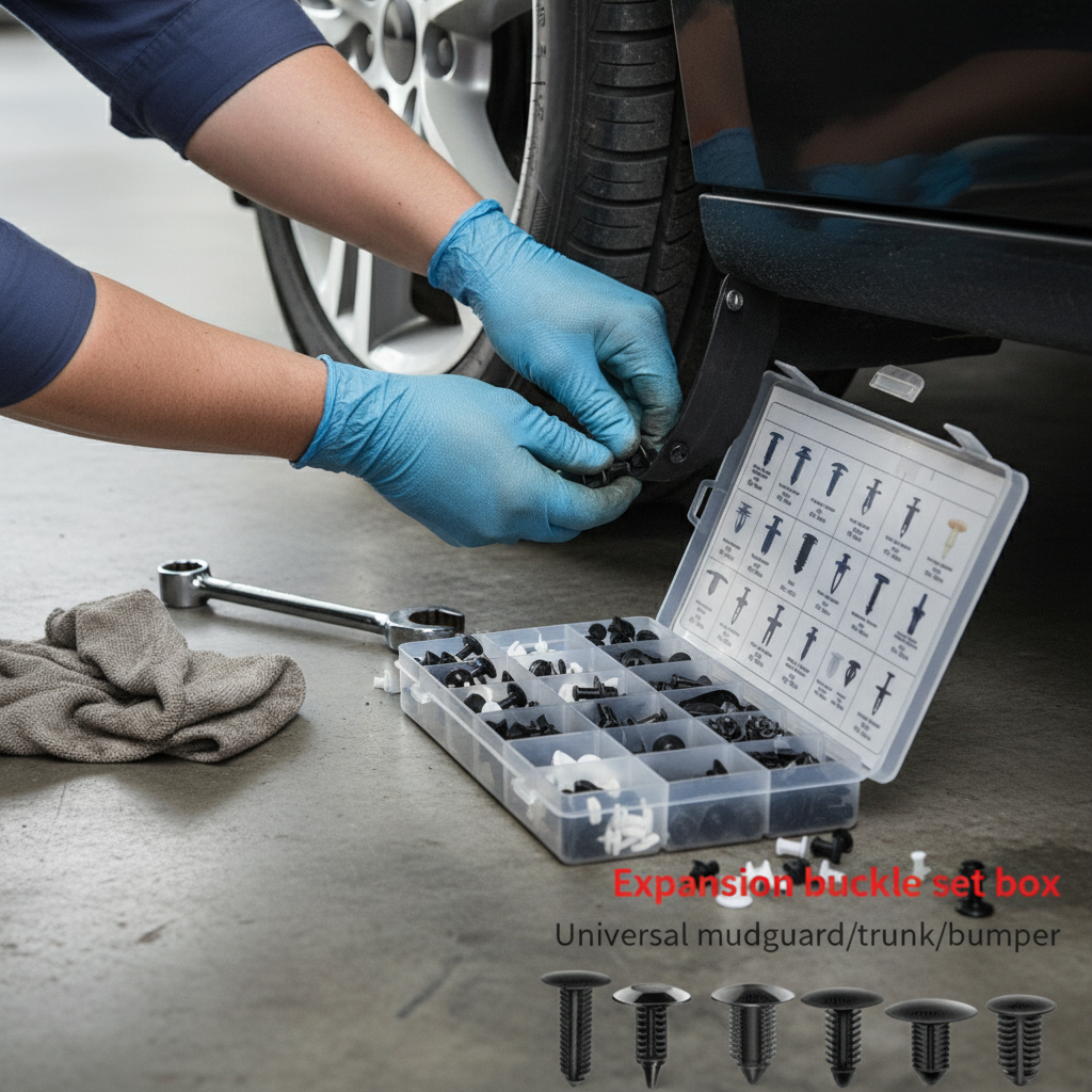🔥 LAST DAY 49% OFF-100pcs Universal Expansion Screw Clips Set– Suitable For Car Mudguards, Door Panels, C05 C20 C32 B01 