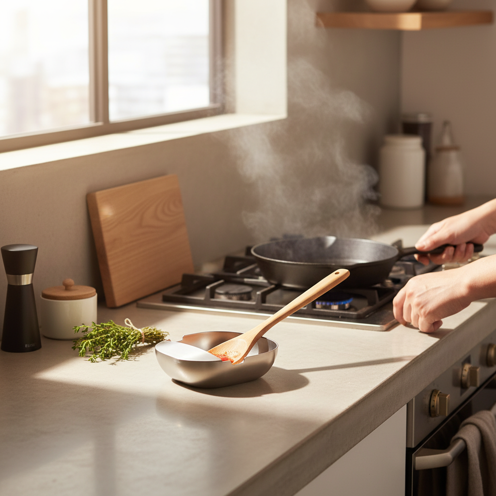 Premium Stainless Spoon Rest