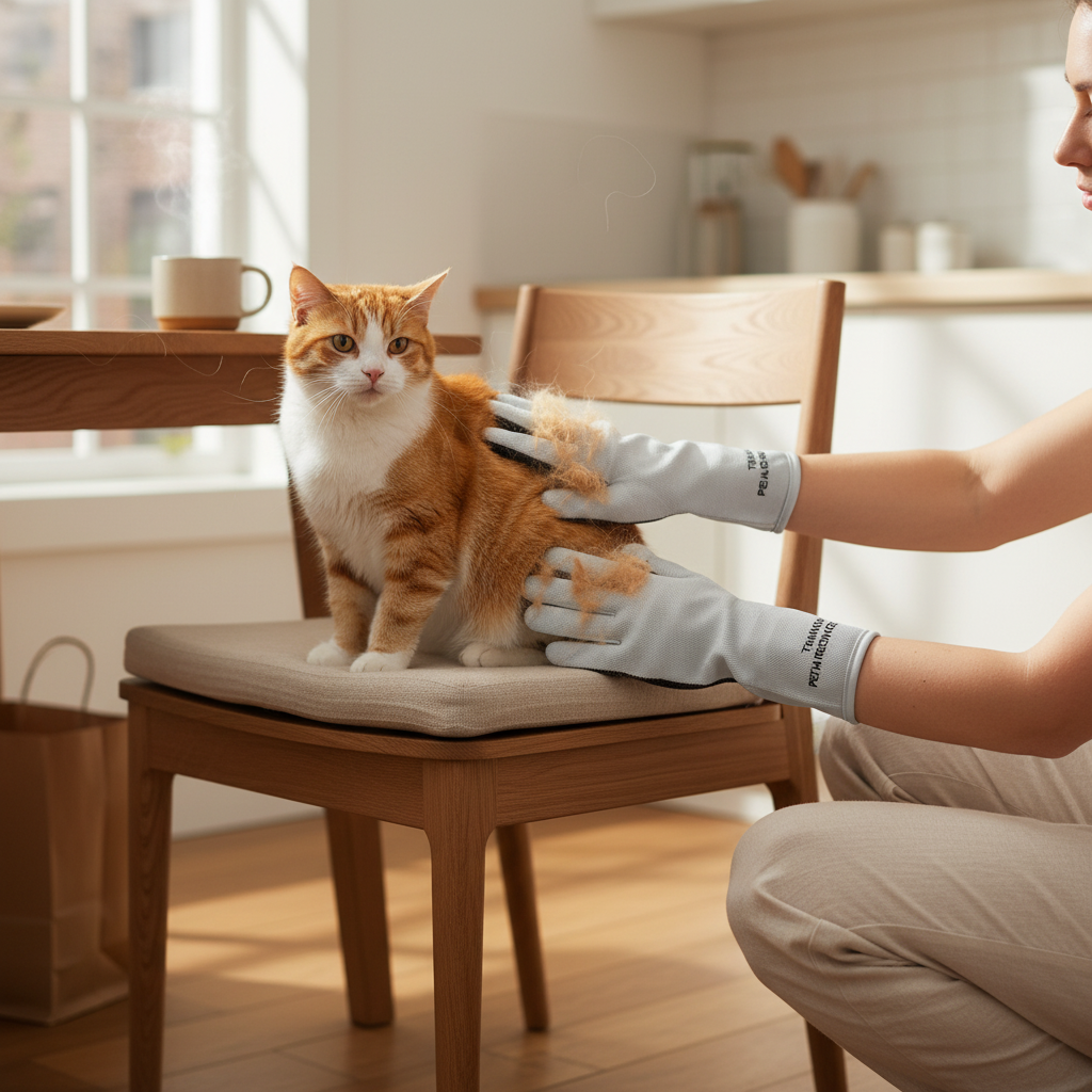 ⏳2026 New Save 50%✨️Pet hair remover Electrostatic gloves