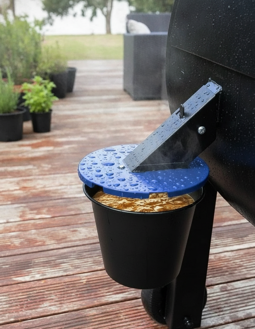 Grease Bucket with Lid