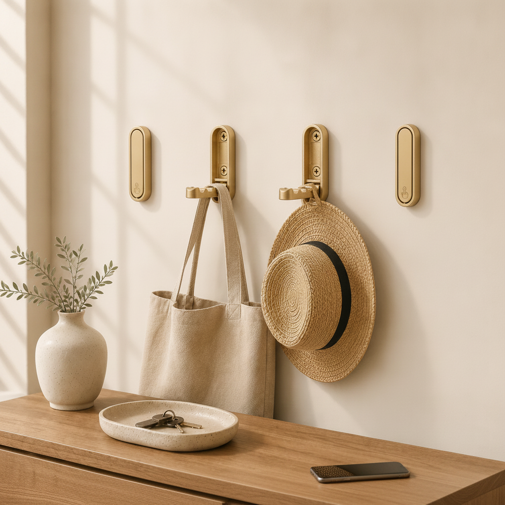 Foldable Wall Coat Hooks