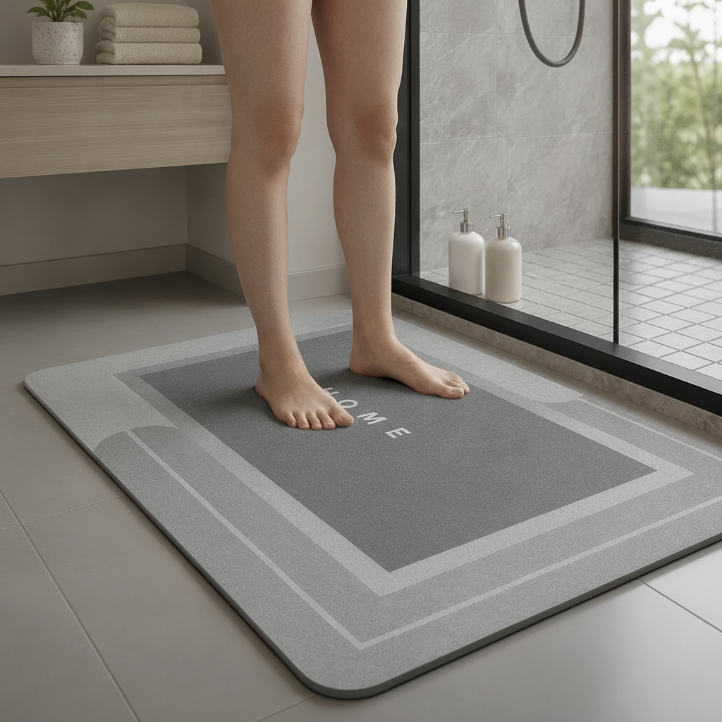 Super Absorbent Non Slip Bath Mat