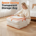 Large Capacity Transparent Mesh Storage Bag
