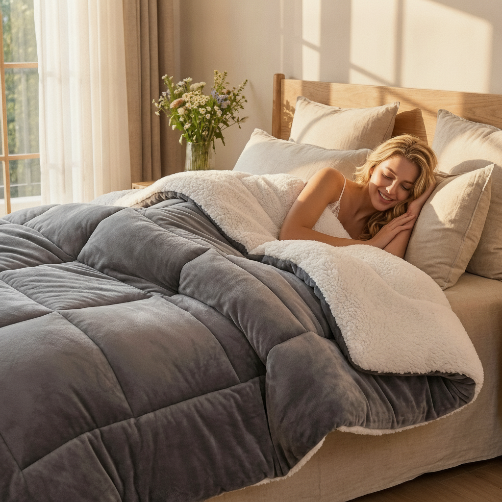 Thickened Luxury Weighted Winter Blanket