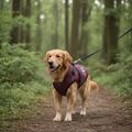Waterproof Dog Jacket Harness 2-in-1