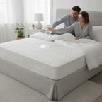Waterproof Mattress Protector — Queen Size Bed Cover Liquid Proof Mattress Pad Hypoallergenic Bed Protector Deep Pocket