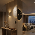 Luxury Dual-Sided Corner Wall Clock — Double Face Clock Indoor Outdoor Retro Wall Clock for Home Decor Silent Non-Tickin