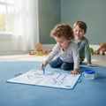Magic Water Canvas — Reusable Water Drawing Mat for Kids Toddler Aqua Doodle Pad Mess- Drawing Toy Educational Art Mat