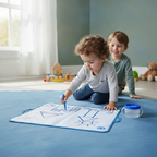 Magic Water Canvas — Reusable Water Drawing Mat for Kids Toddler Aqua Doodle Pad Mess- Drawing Toy Educational Art Mat