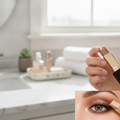Waterproof Shimmer Two-Tone Eye Stick Dual-Color Eyeshadow Long-Lasting Makeup Crease-Proof Smudge-Proof