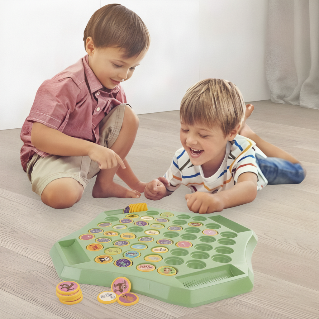 Kletshuts FlipBoard Educational Memory Game Skill-Building Chess Kids Brain Toy Cognitive Development Matching