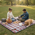 Waterproof Foldable Picnic Blanket Large Outdoor Mat Portable Beach Ground Cover Camping Travel Pad Plaid Blanket